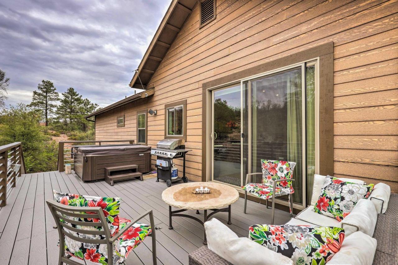 פייסון Elkwood Lodge Star Valley Cabin With Hot Tub מראה חיצוני תמונה
