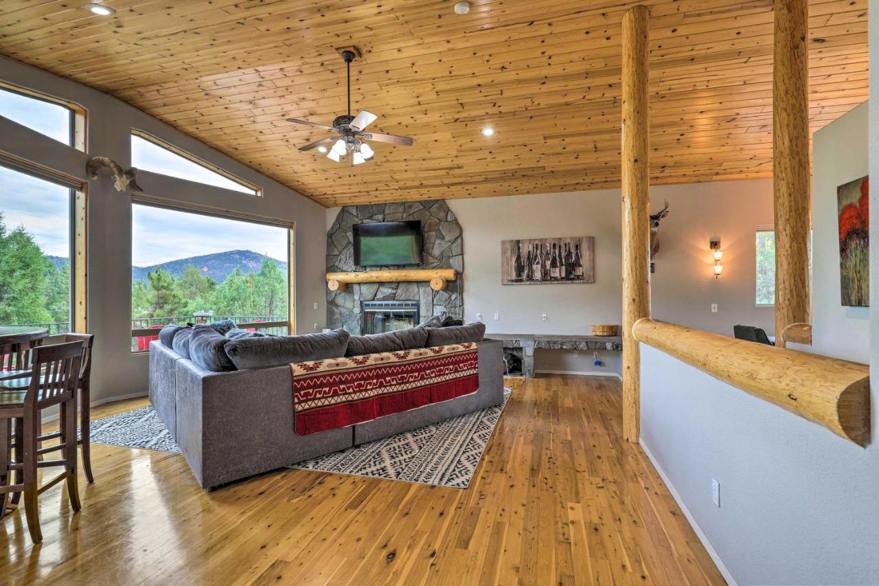 פייסון Elkwood Lodge Star Valley Cabin With Hot Tub מראה חיצוני תמונה