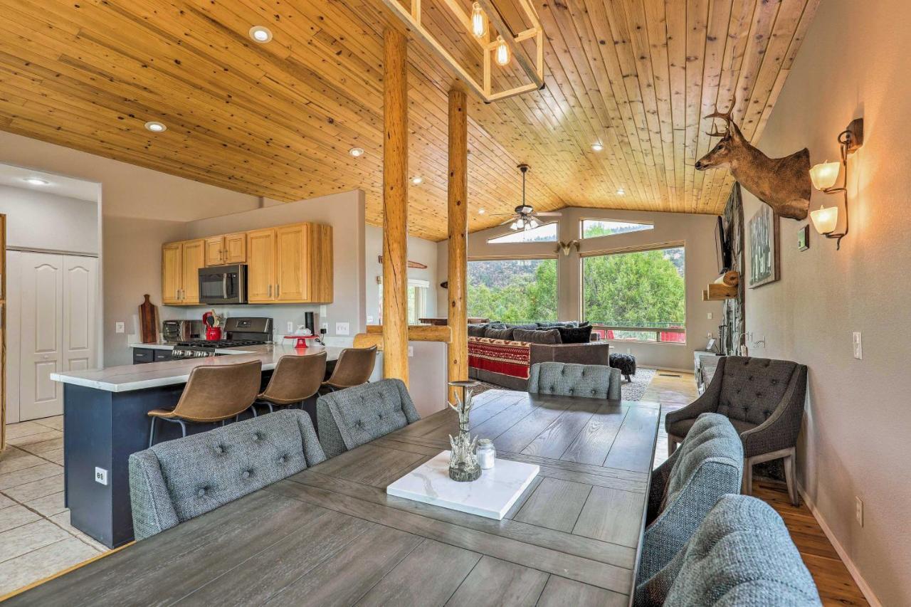 פייסון Elkwood Lodge Star Valley Cabin With Hot Tub מראה חיצוני תמונה